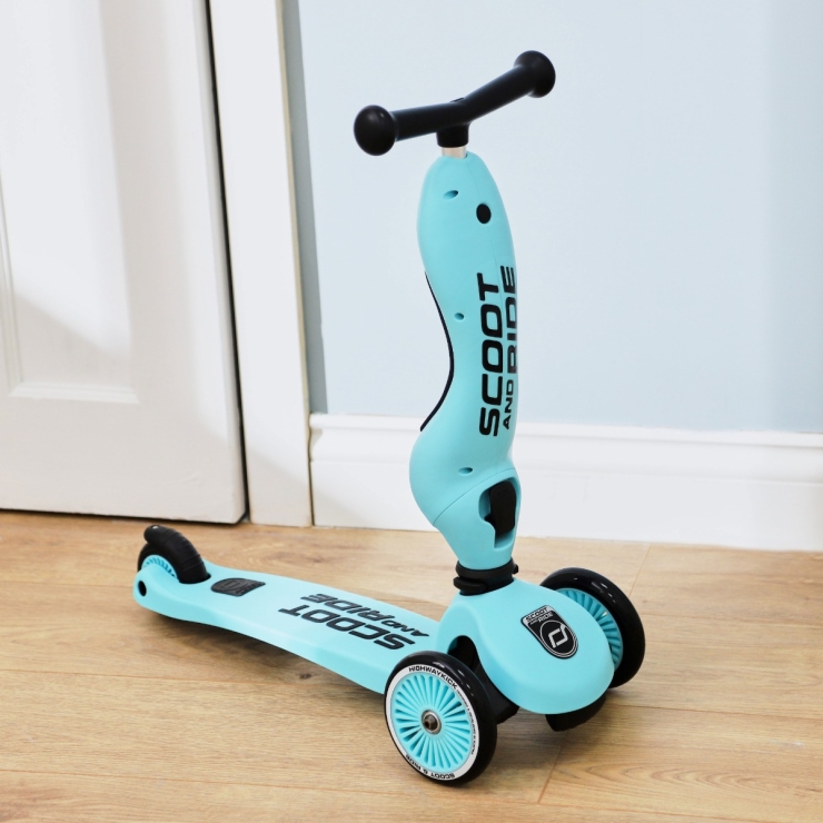 Scoot and Ride Blue Highway Kick 1 Scooter