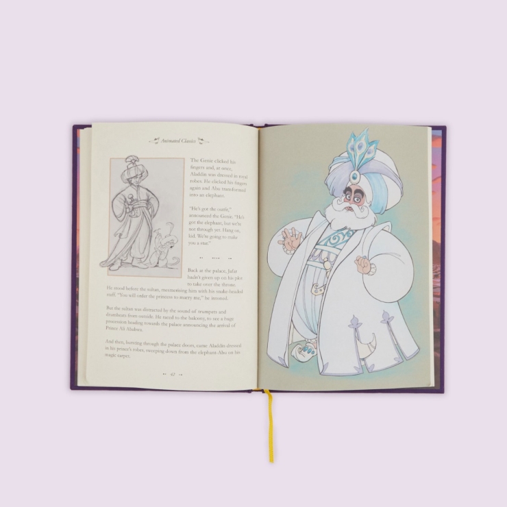 Disney Animated Classics Aladdin Book