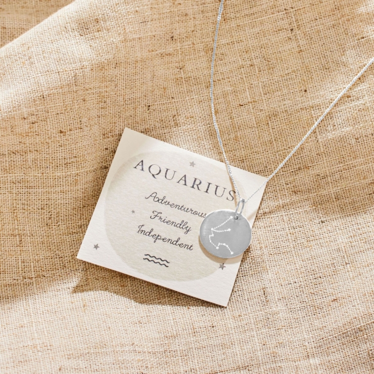 Personalised Zodiac Sign Necklace