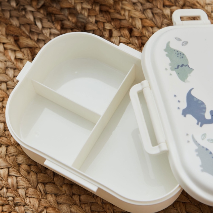Personalized Dinosaur White Lunchbox
