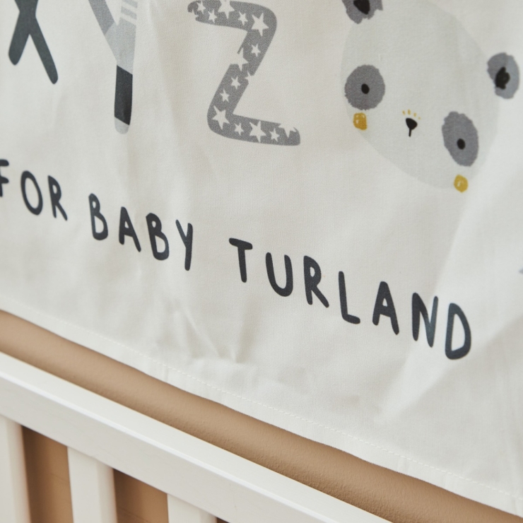 Personalised Mini Mono Large Alphabet Wall Hanging 