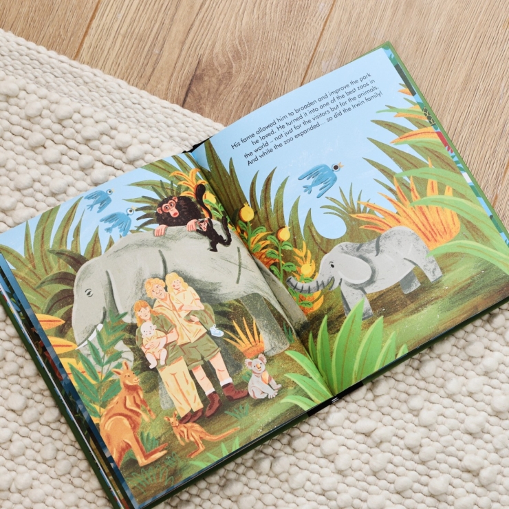 Personalised Little People, Big Dreams: Steve Irwin