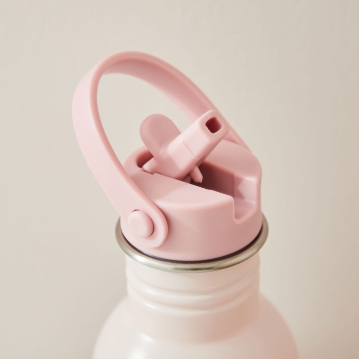 Personalized Pink Bunny 350ml Water Bottle