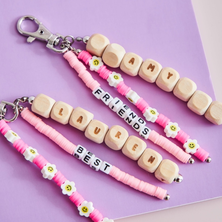 My Kids Personalized Best Friends Keyring Set