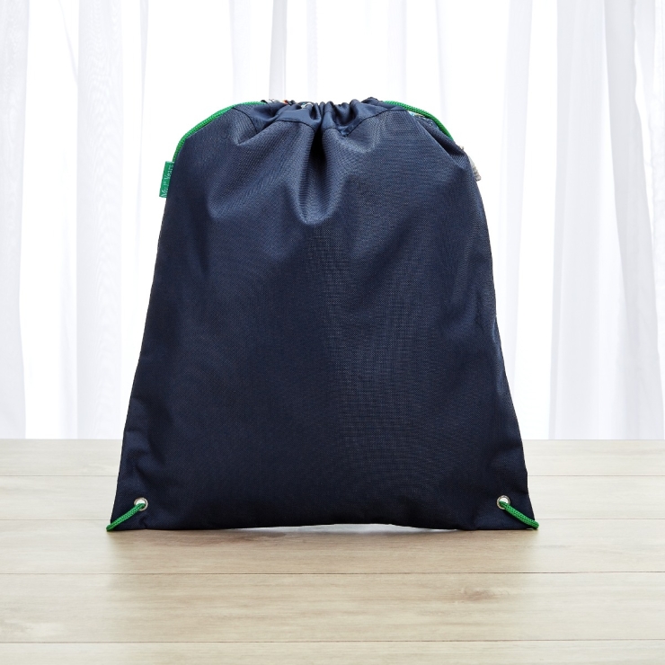 Personalised Space Print Drawstring Bag