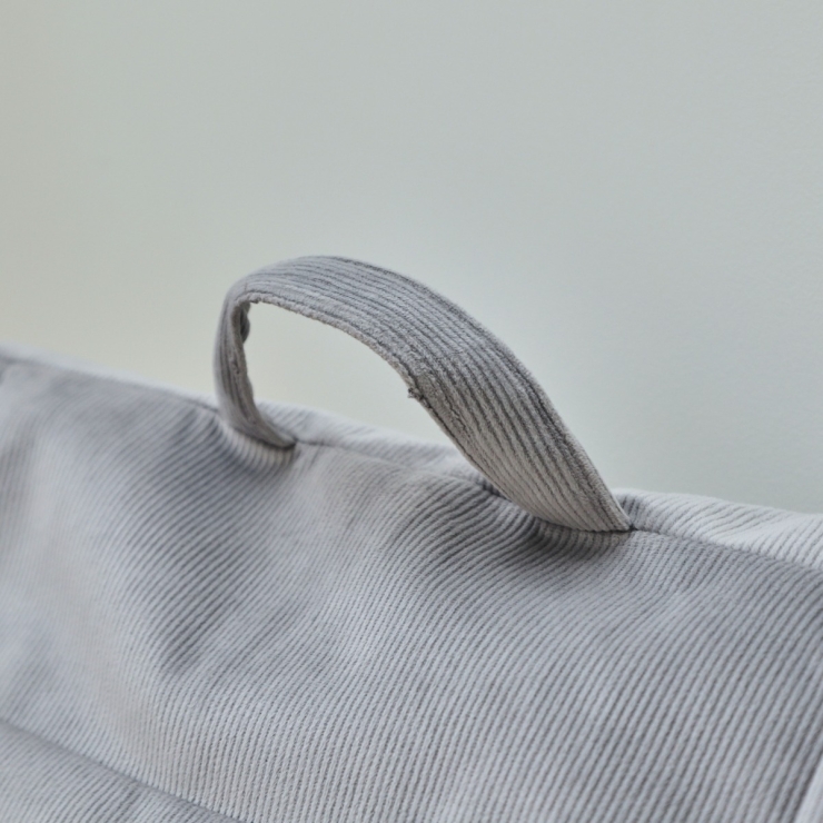 Personalised Grey Bean Bag Chair