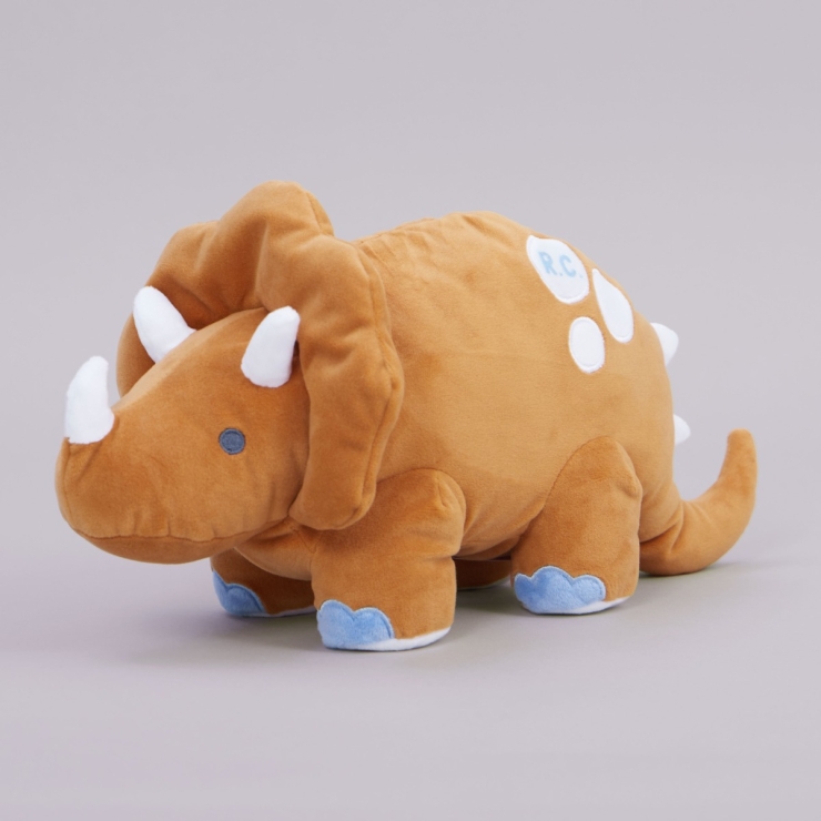 Personalised Glow In The Dark Dinosaur Soft Toy