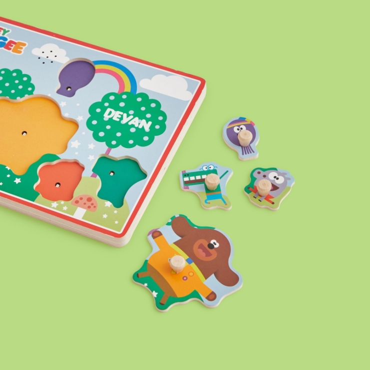 8th Wonder Personalised Hey Duggee Sound Wooden Puzzle