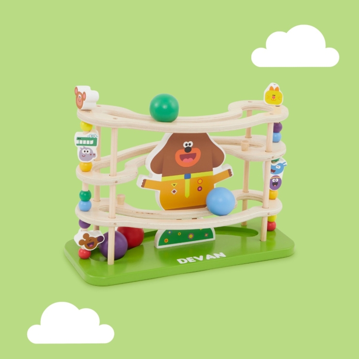 8th Wonder Personalised Hey Duggee Wooden Ball Runner