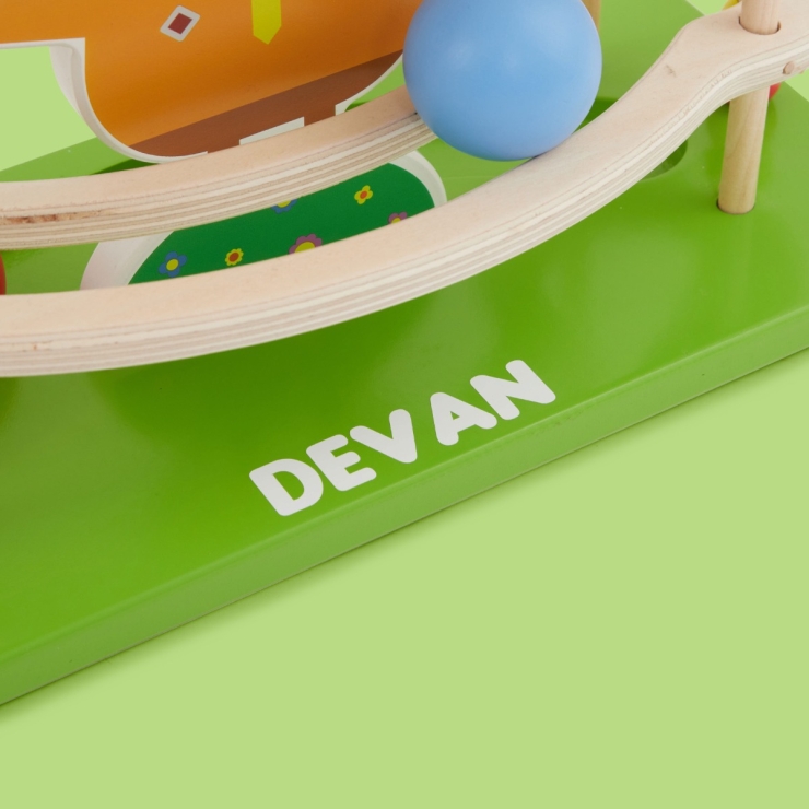8th Wonder Personalised Hey Duggee Wooden Ball Runner