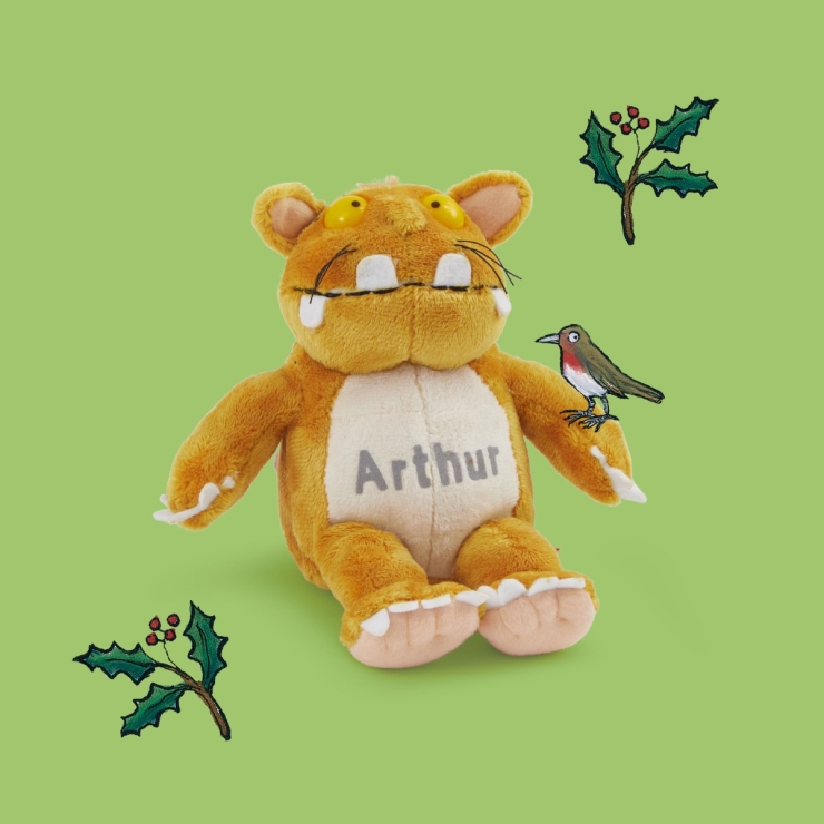 Aurora Personalised The Gruffalo’s Child Soft Toy