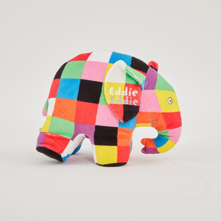 Rainbow Designs Personalised Elmer Soft Toy