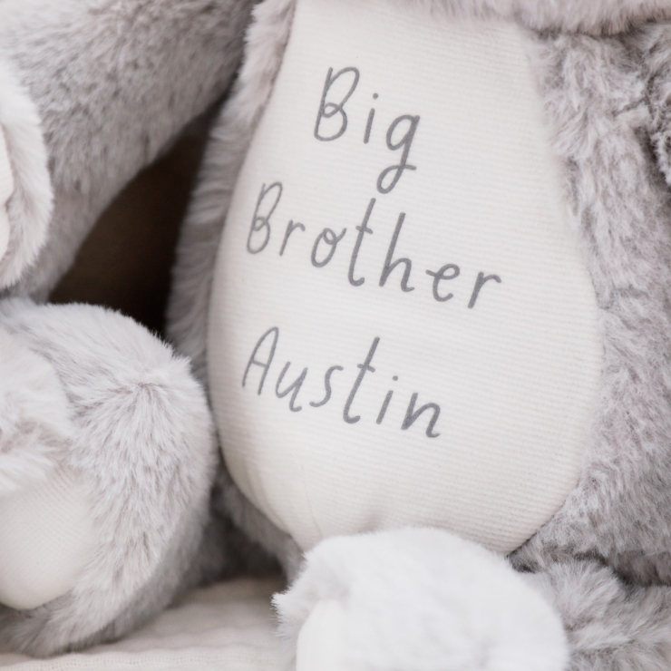 Personalized Koala & Baby Plush Toy Sibling Set