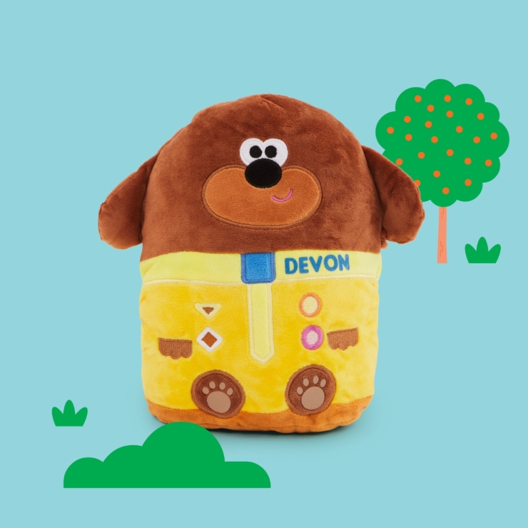 8th Wonder Personalised Hey Duggee Heatable Plush
