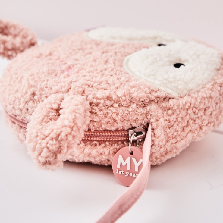 Personalized Pink Fawn Handbag