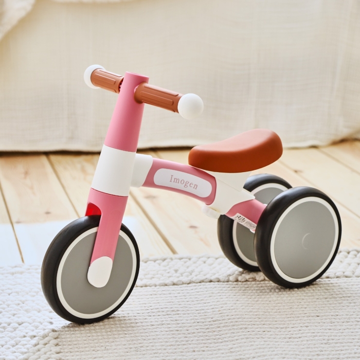 Personalised Hape Pink Balance Bike