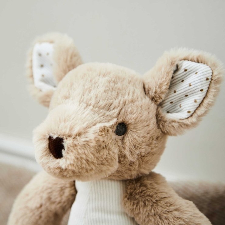 Personalized Kangaroo and Baby Soft Toy Set
