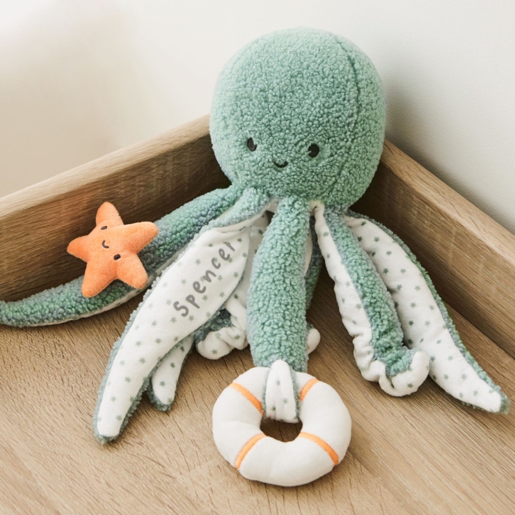 Personalized Octopus Plush Toy