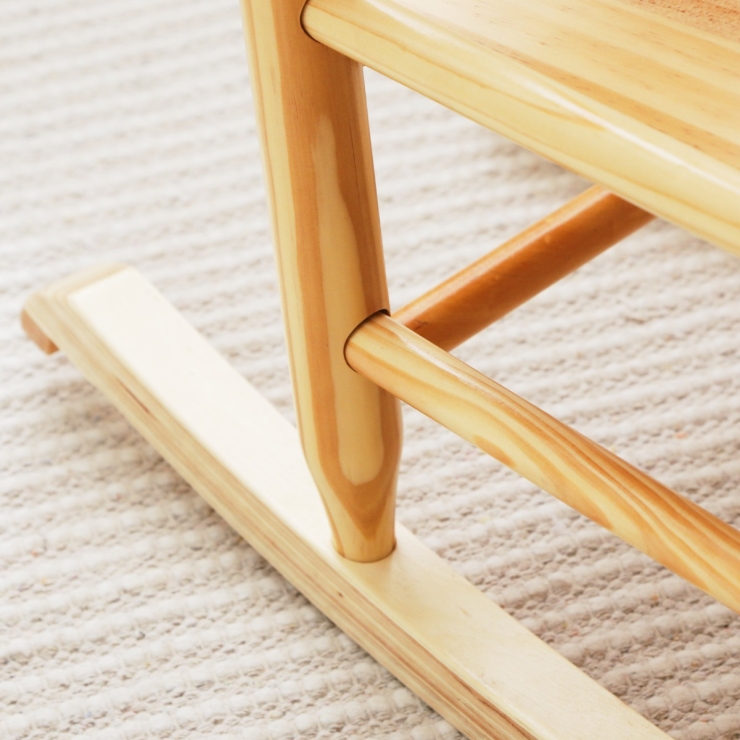 Personalised Classic Wooden Rocking Chair