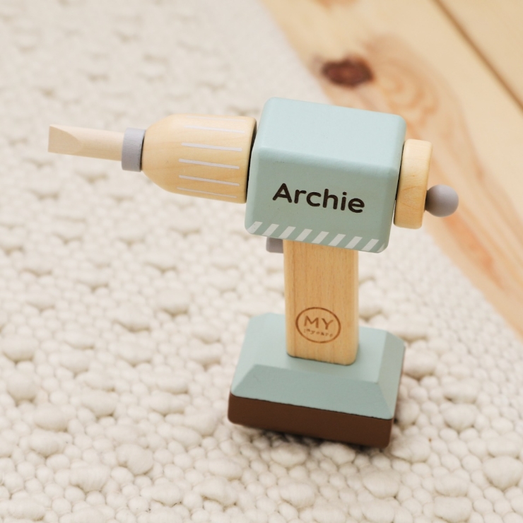Personalised Drill Wooden Toy FSC®