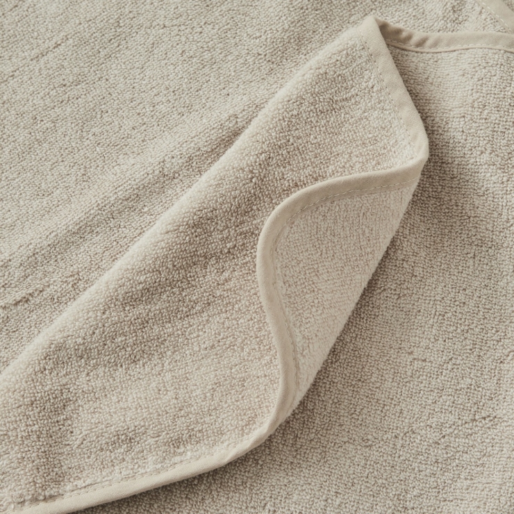 Personalised Large Oatmeal Hooded Towel