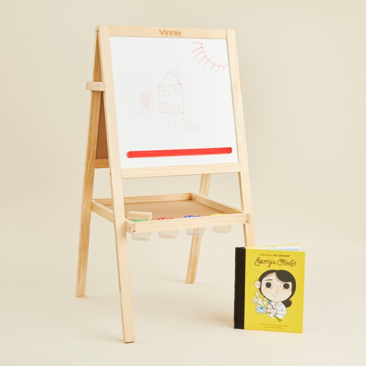 Personalised Little Artist Read & Play Gift Set