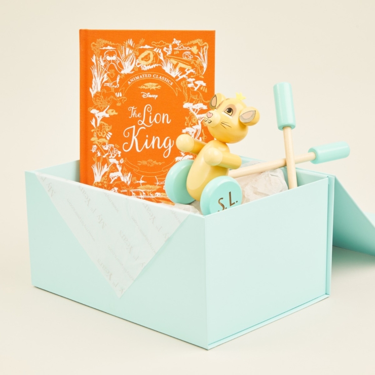 Personalised The Lion King Read and Play Gift Set