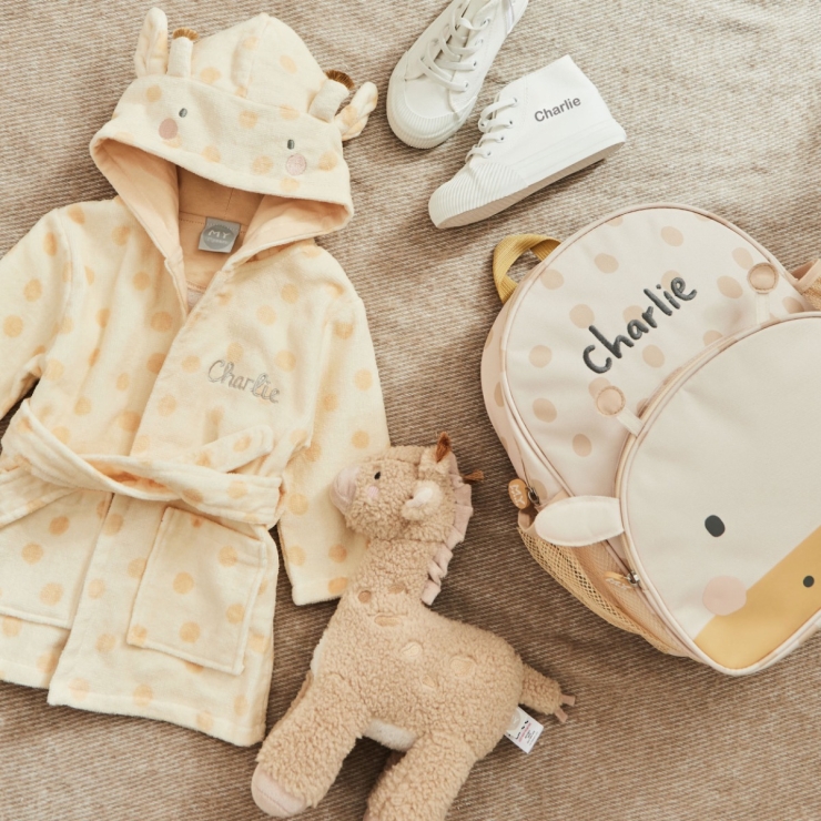 Personalised Best Of Giraffe Gift Set 