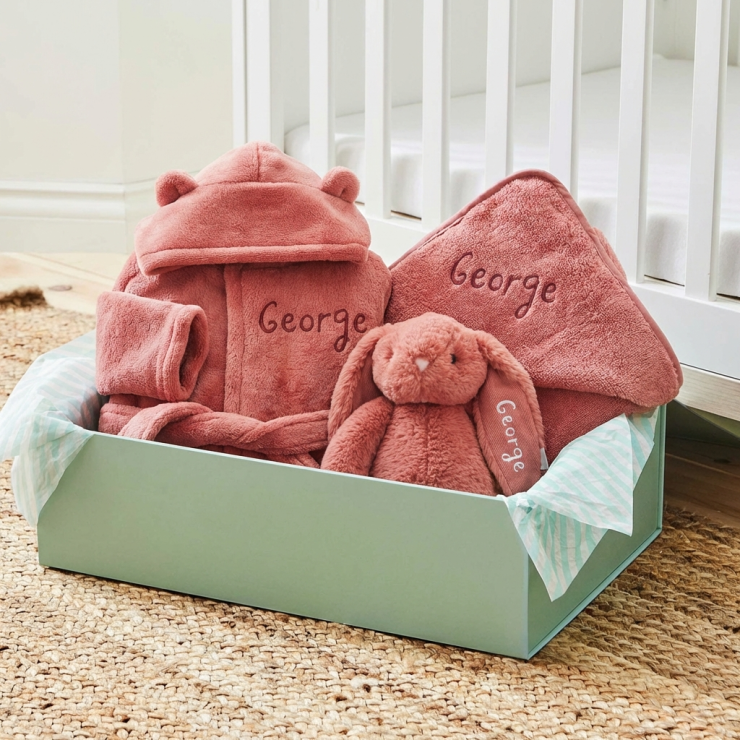 Personalised Pumpkin Splash, Snuggle & Cuddle Gift Set 