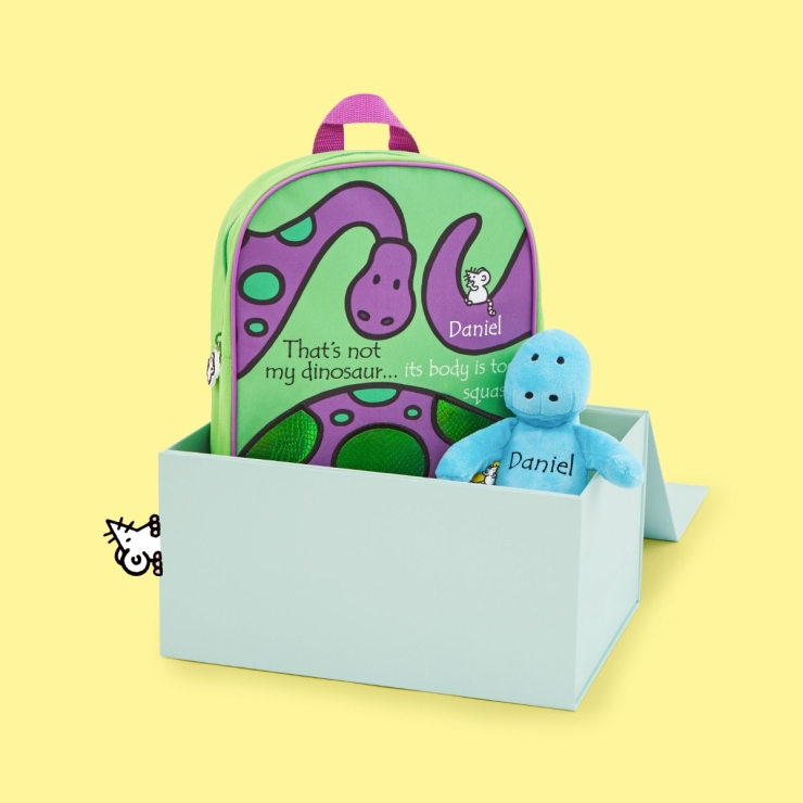 Personalised That’s Not My Dinosaur Adventure Gift Set