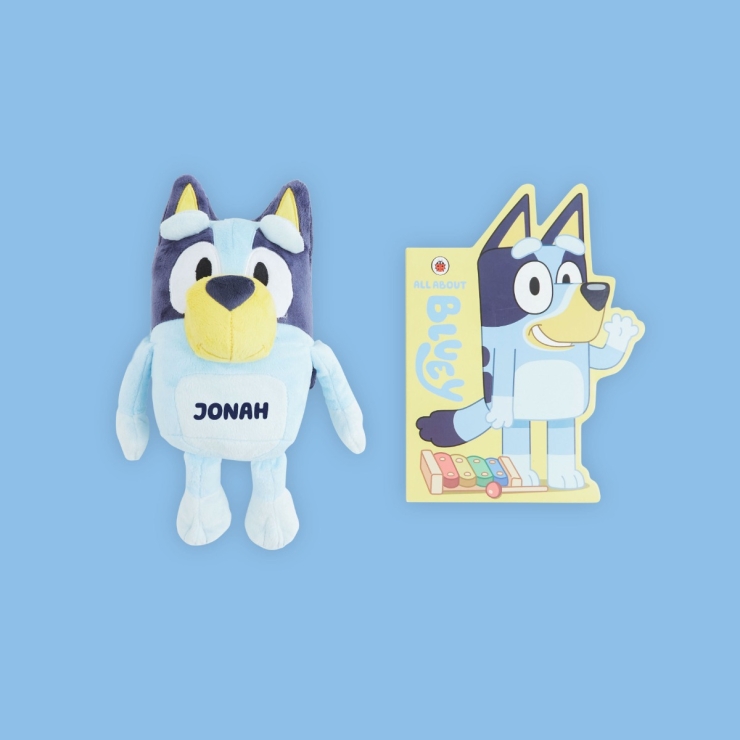 Personalised Bluey Bedtime Story Gift Set