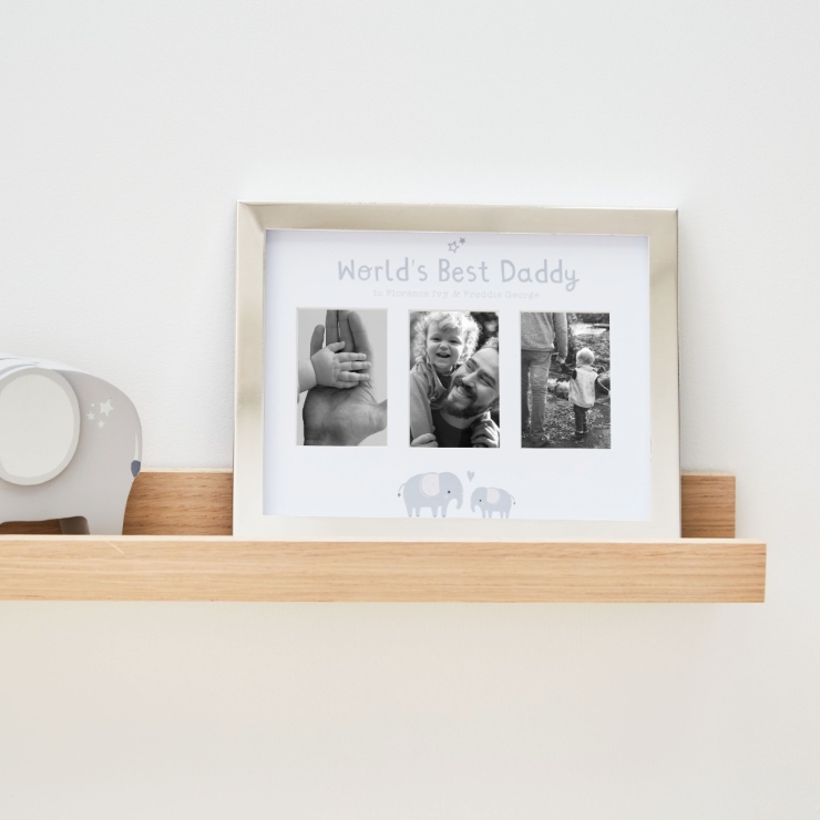 Personalised World’s Best Triple Photo Frame