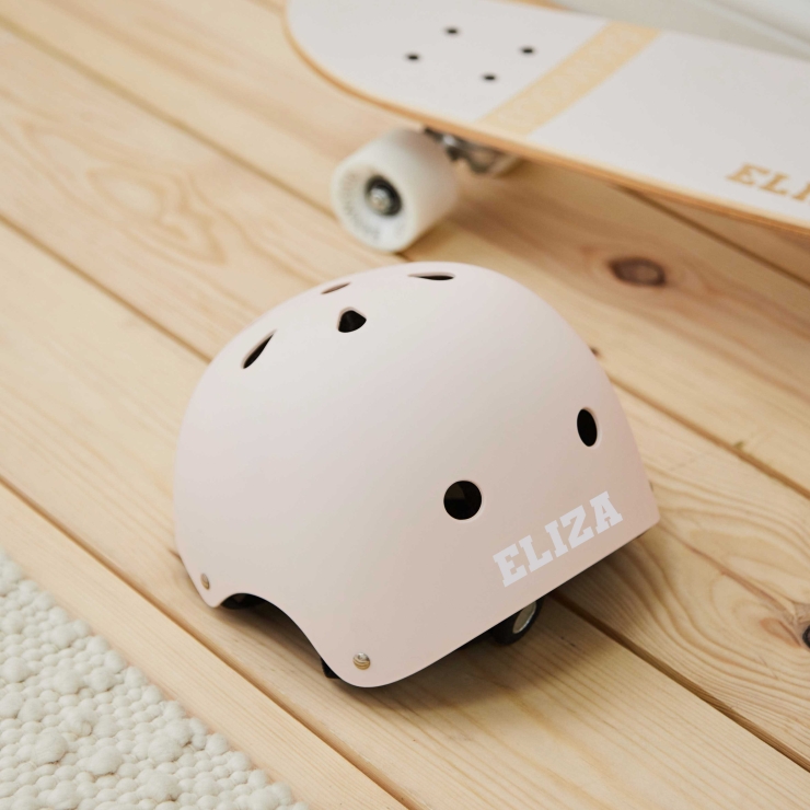 Personalised Pink Banwood Skateboard and Helmet