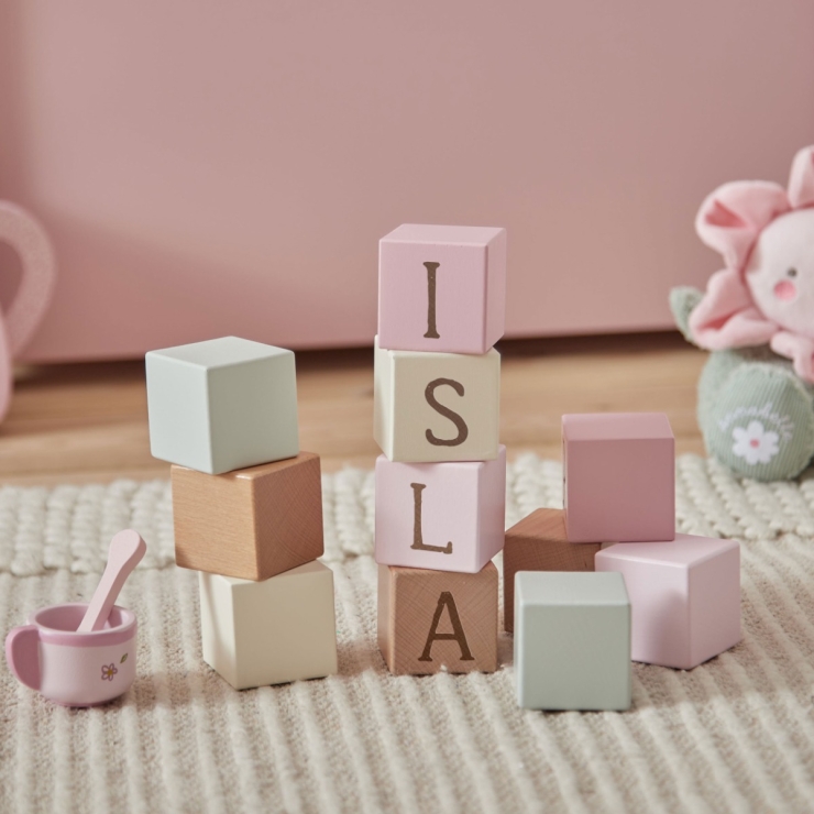 Personalised Baby Name Blocks 