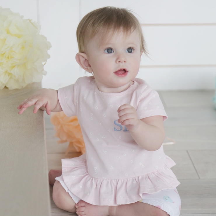 Personalised Tutti Frutti Print Shorts & T-shirt Set