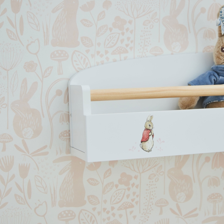 Personalised Flopsy Bunny™ Wooden Shelves