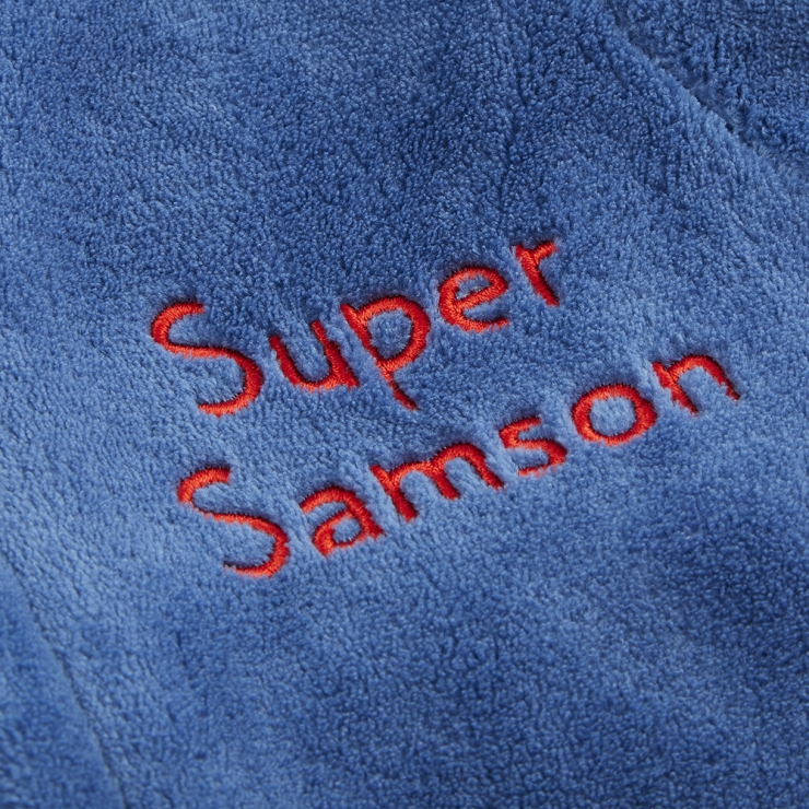 Personalised Super Hero Robe with Mask Personalisation