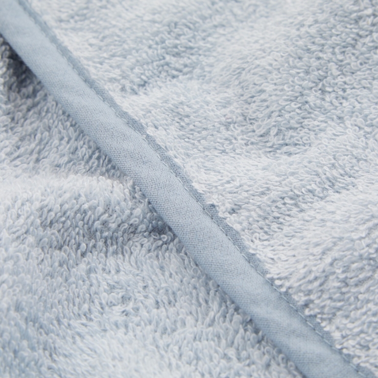 Personalised Blue Hooded Bath Towel