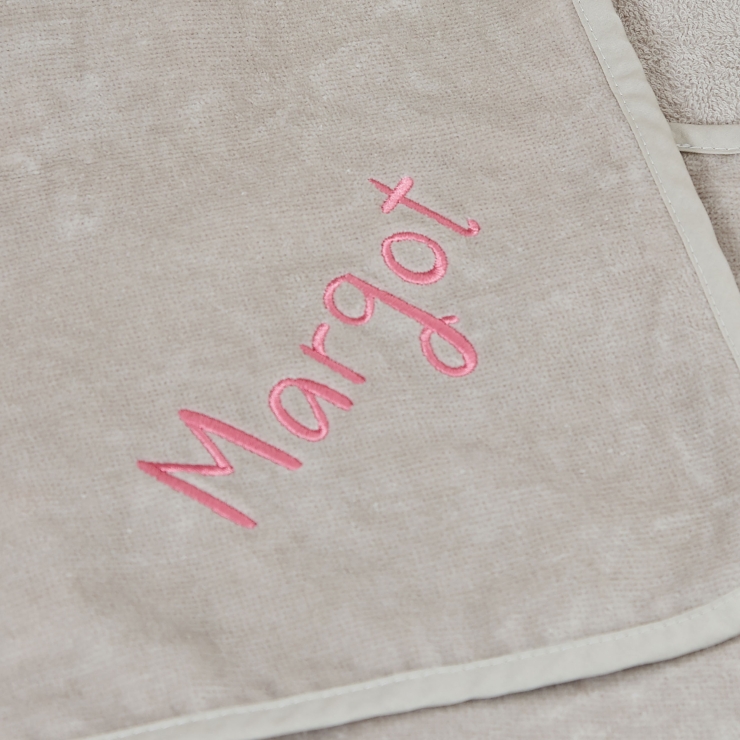 Personalised Hedgehog Hooded Towel