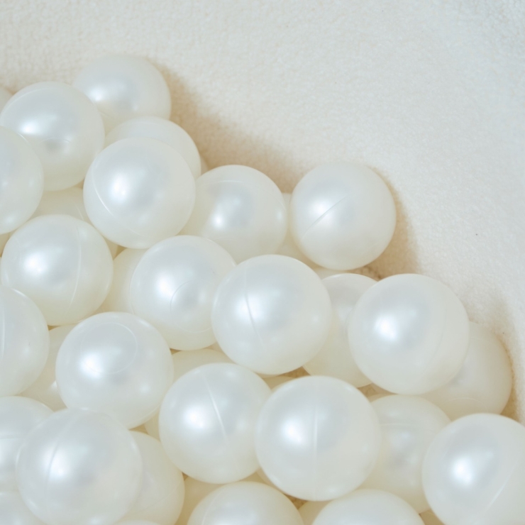 Personalised Cream Teddy Ball Pit