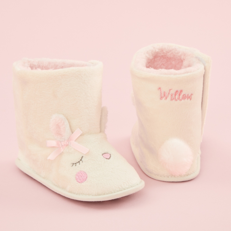 Personalised Bunny Booties