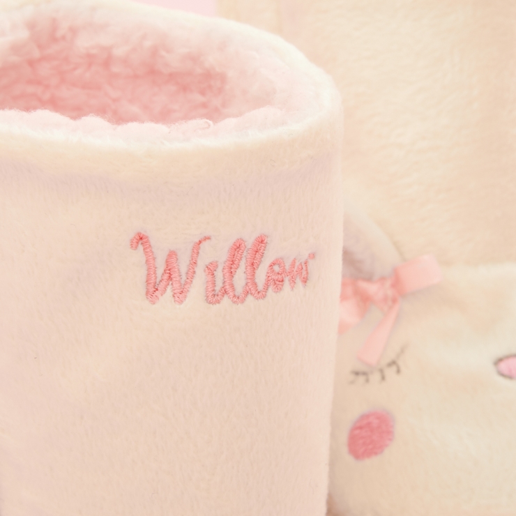 Personalised Bunny Booties Personalisation