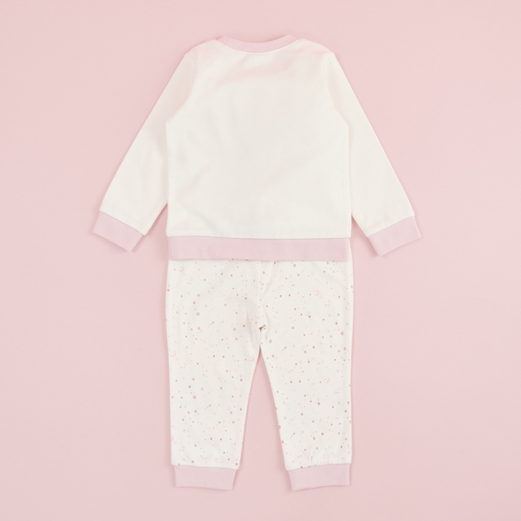 Personalised Pink Princess Pyjama Set  - Back
