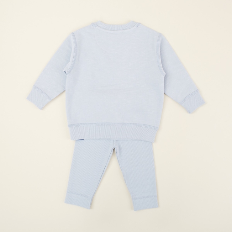 Personalised Blue Slogan Outfit Set