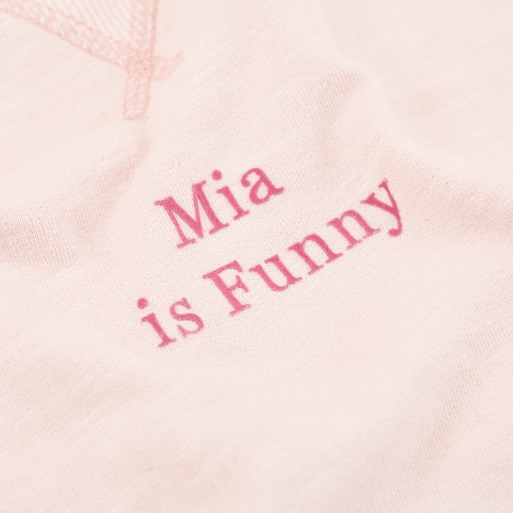 Personalised Pink Slogan Outfit Set