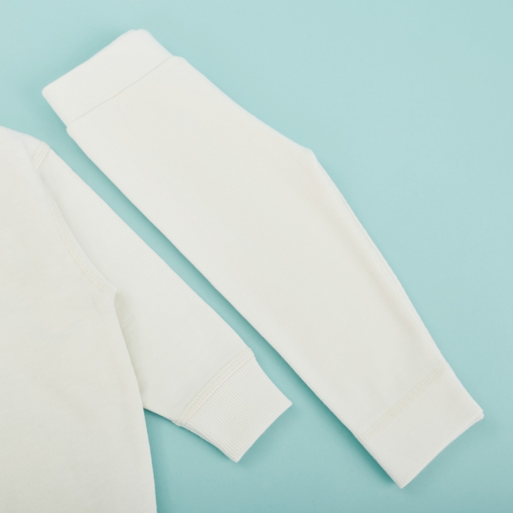 Personalised Ivory Slogan Outfit Set