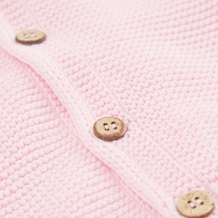 Personalised Pink 2 piece Knitted Outfit Set