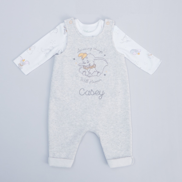  Personalised Disney Dumbo Baby Outfit Set