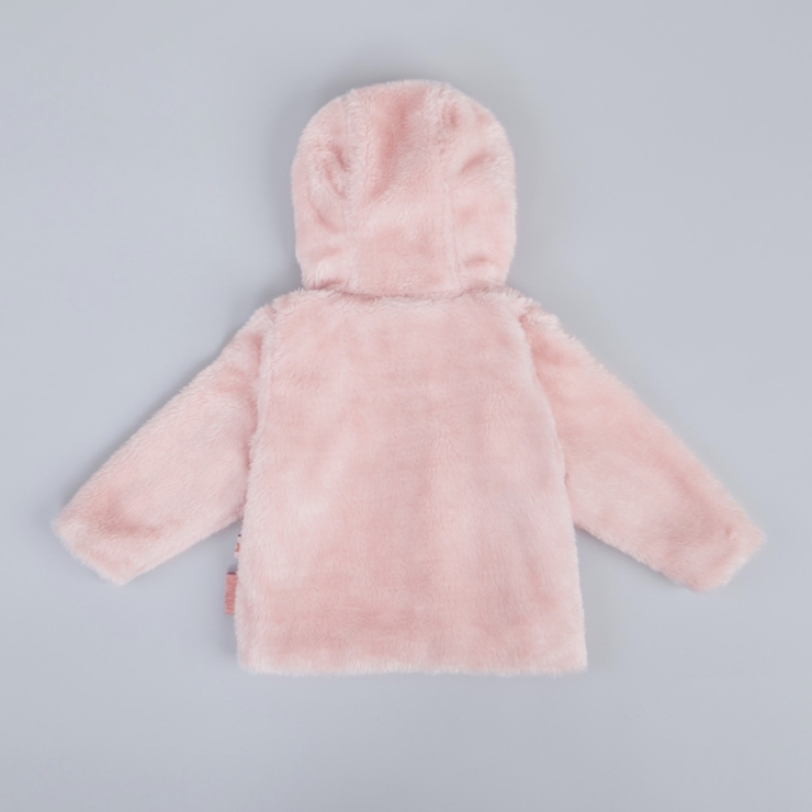Personalised Pink Faux Fur Jacket