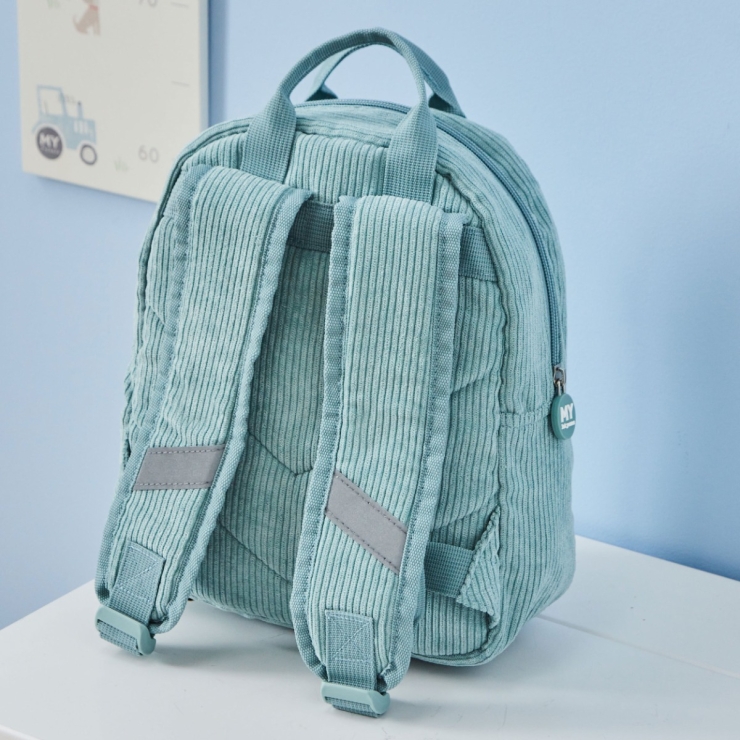 Personalized Sage Fun On The Farm Cord Mini Backpack